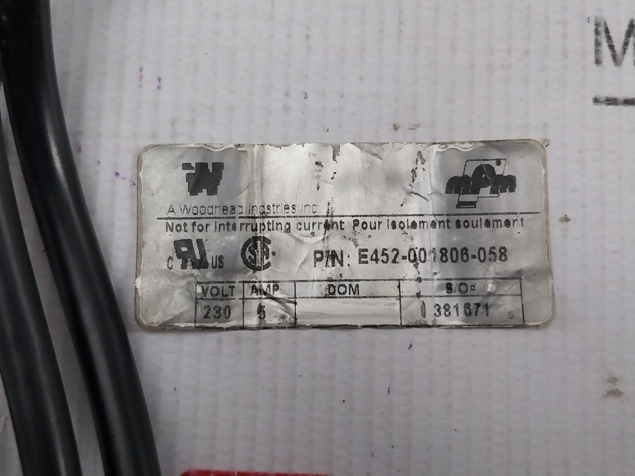 Parker E452-001806-058 Solenoid Valve 230v - Image 5