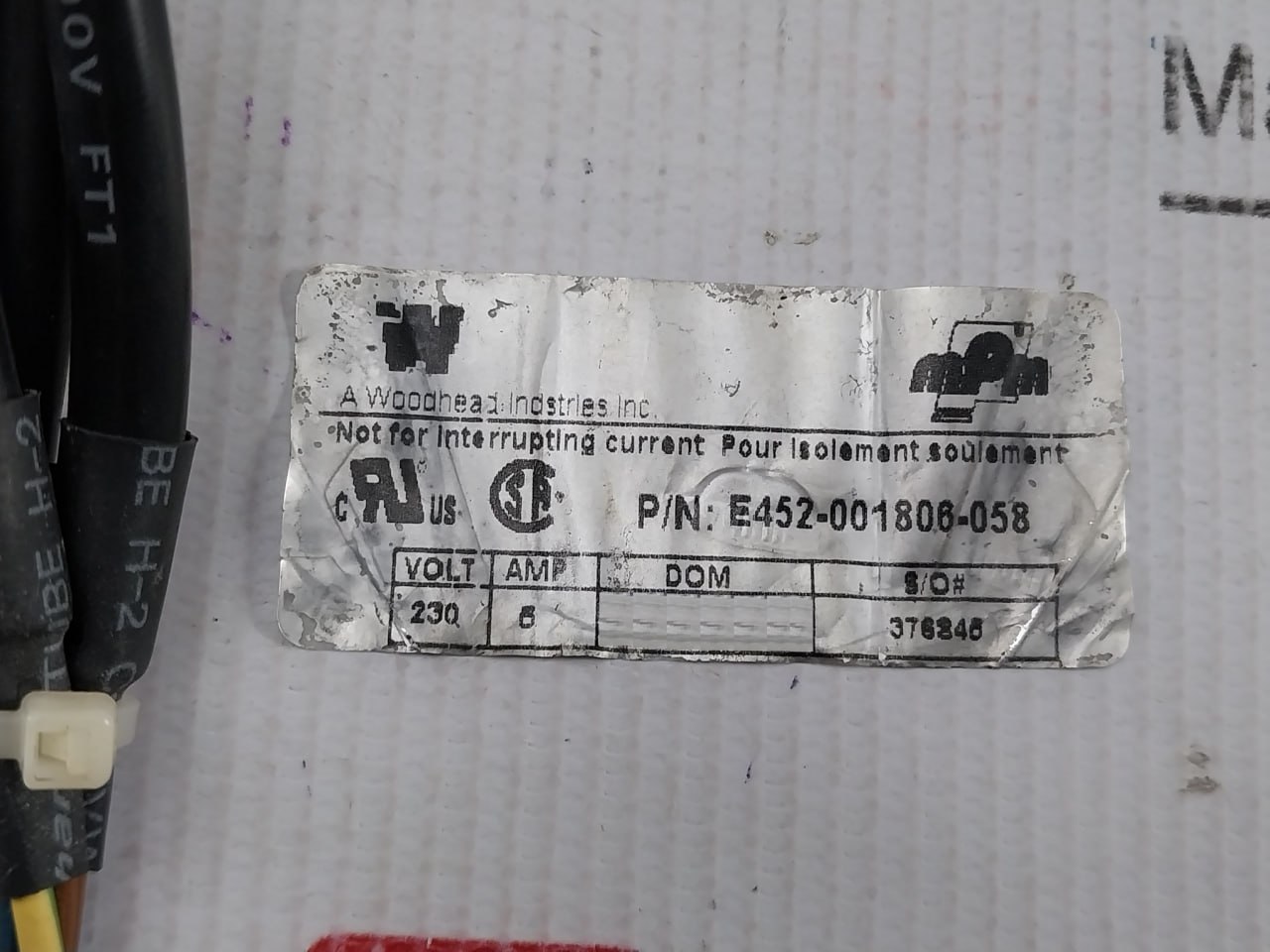 Parker E452-001806-058 Solenoid Valve 230v - Image 5