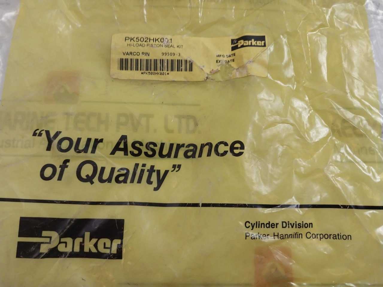 Parker Pk502hk001 Bunan Hi-Load Piston Seal Kit - Image 6