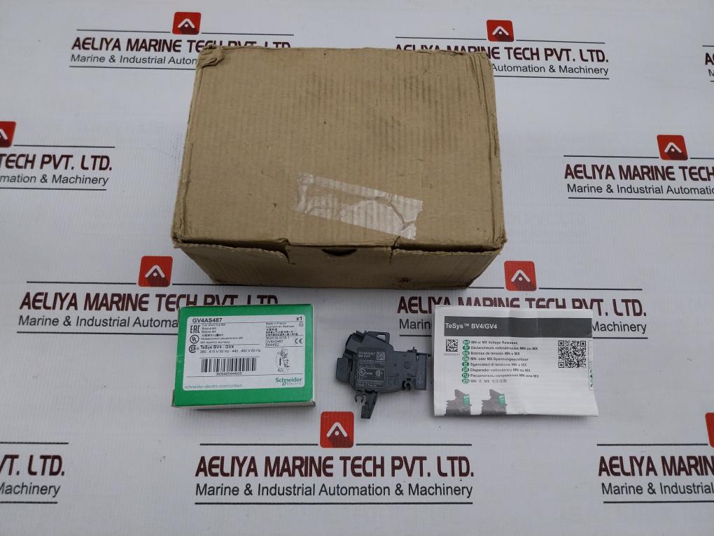 Schneider Electric Gv4as487 Voltage Releases 480v