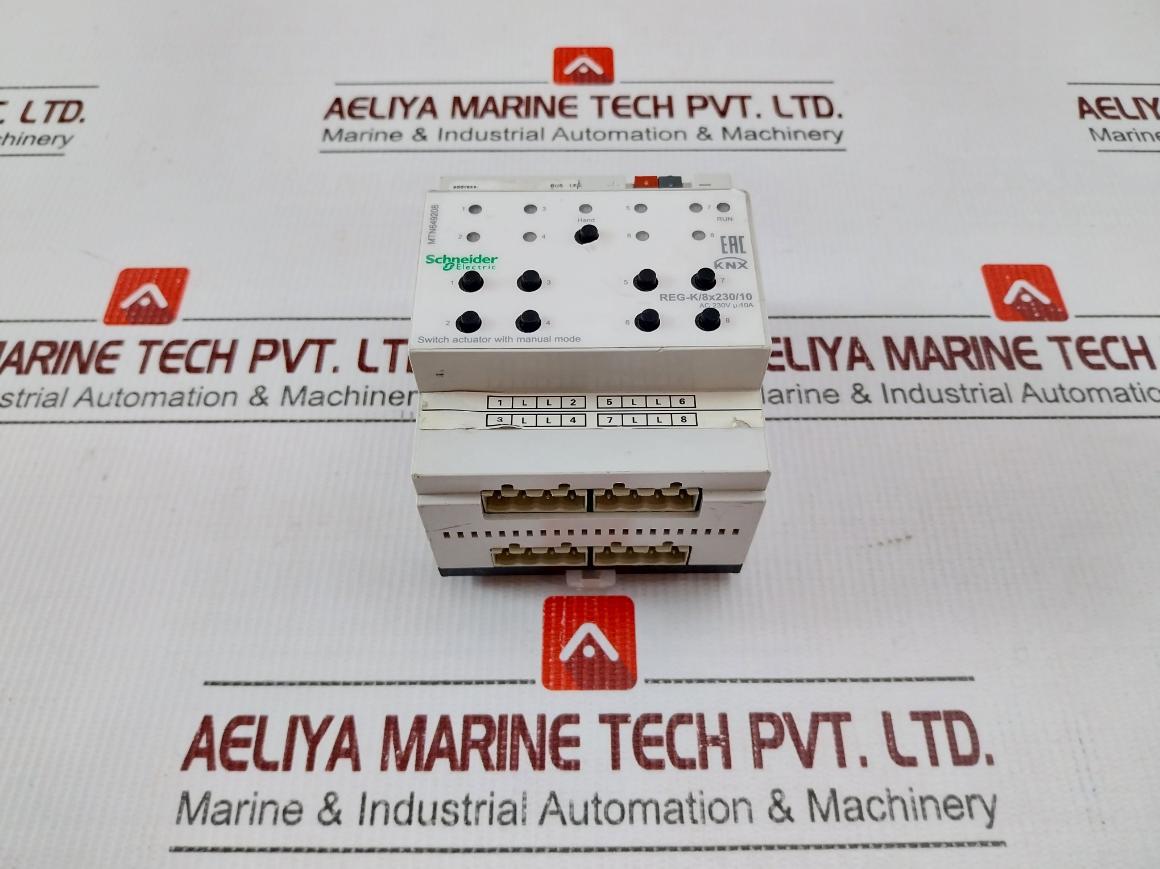 Schneider Electric Mtn649208 Switch Actuator WManual Mode 230v