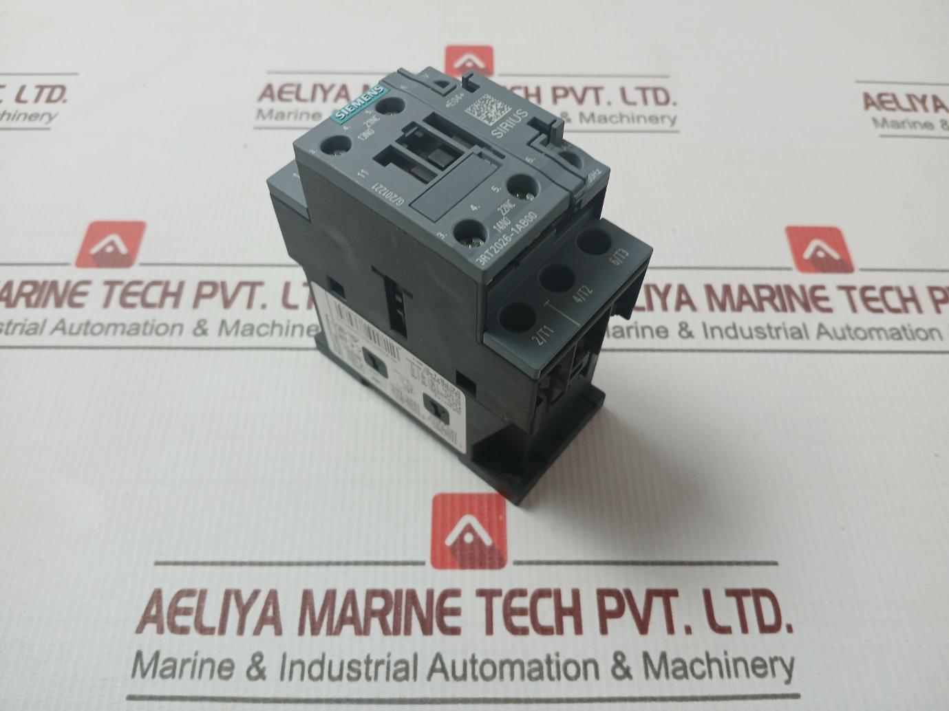 Siemens 3rt2026-1ab00 Sirius 3 Pole Power Contactor 24 Vac - Image 3