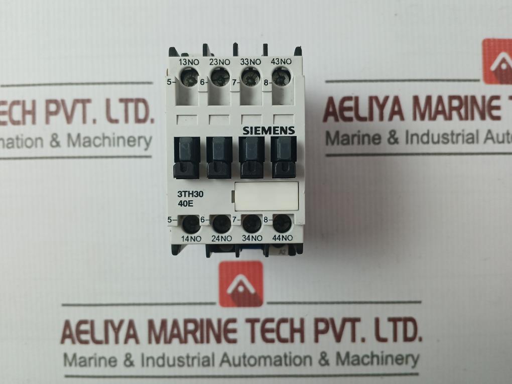 Siemens 3th30 40-0a Air Break (Aux) Contactor Relay 264v
