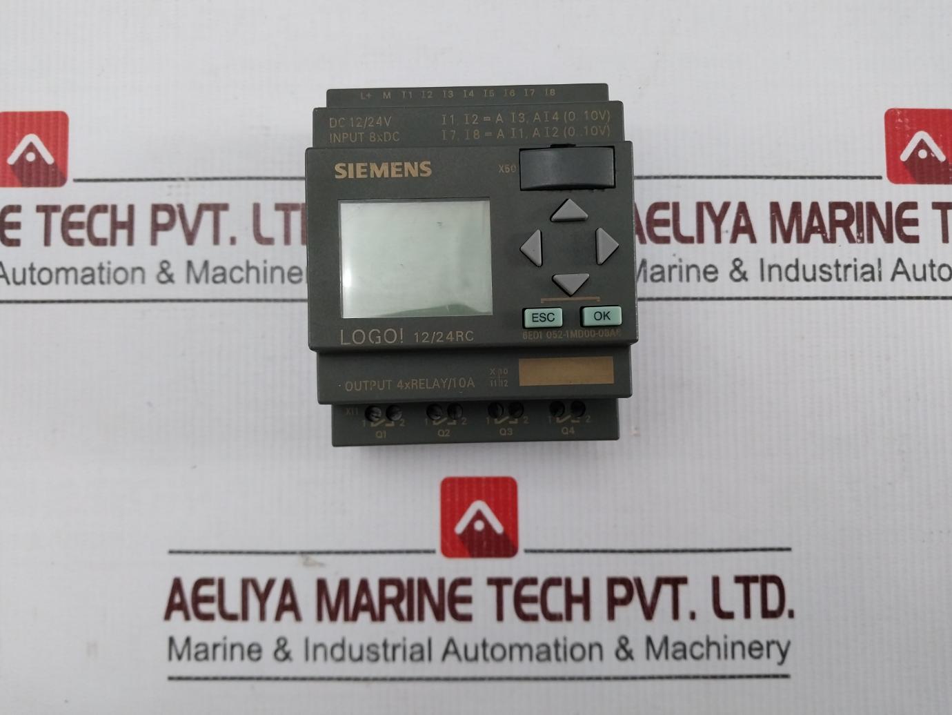 Siemens 6ed1 052-1md00-0ba6 Programmable Logic Controller Unit 240v