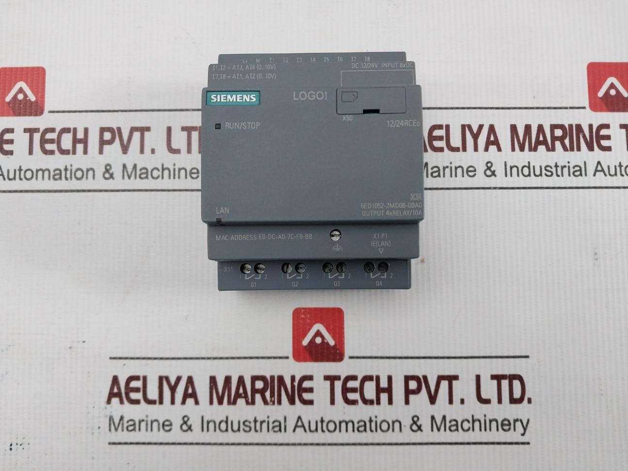 Siemens 6ed1052-2md08-0ba0 Logo Logic Module 120v