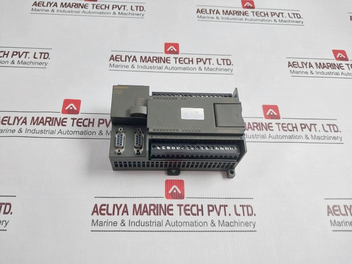 Siemens 6es7 214-2ad23-0xb0 Compact Unit Dc Power Supply 24v