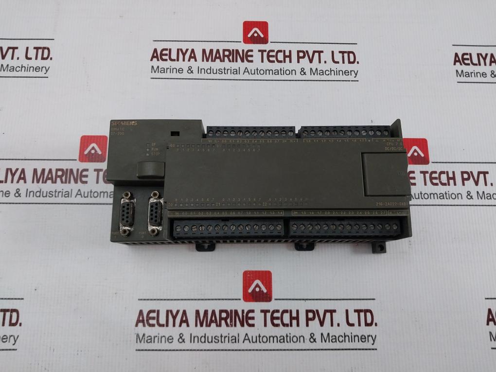 Siemens 6es7 216-2ad22-0xb0 Programmable Controller 24v