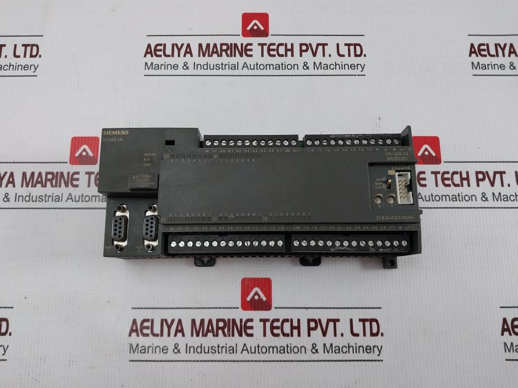 Siemens 6es7 216-2ad23-0xb8 Plc Cpu Module 30v