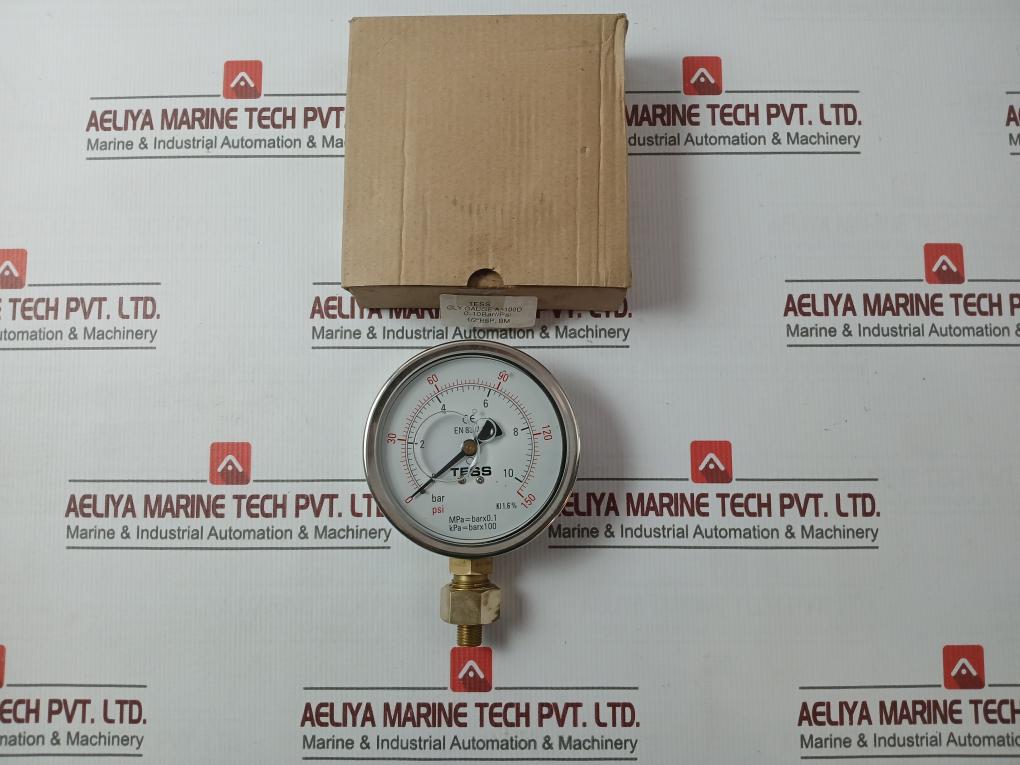 Tess En 837.1 Pressure Gauge