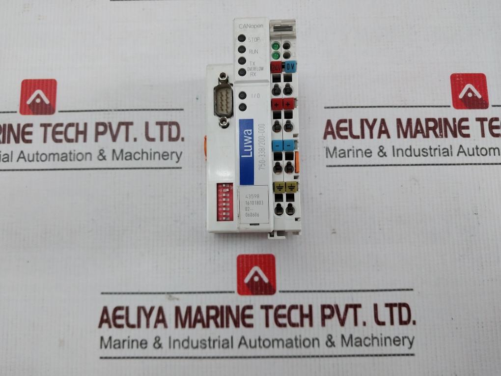 Wago 750-338200-000 Fieldbus Coupler 24v