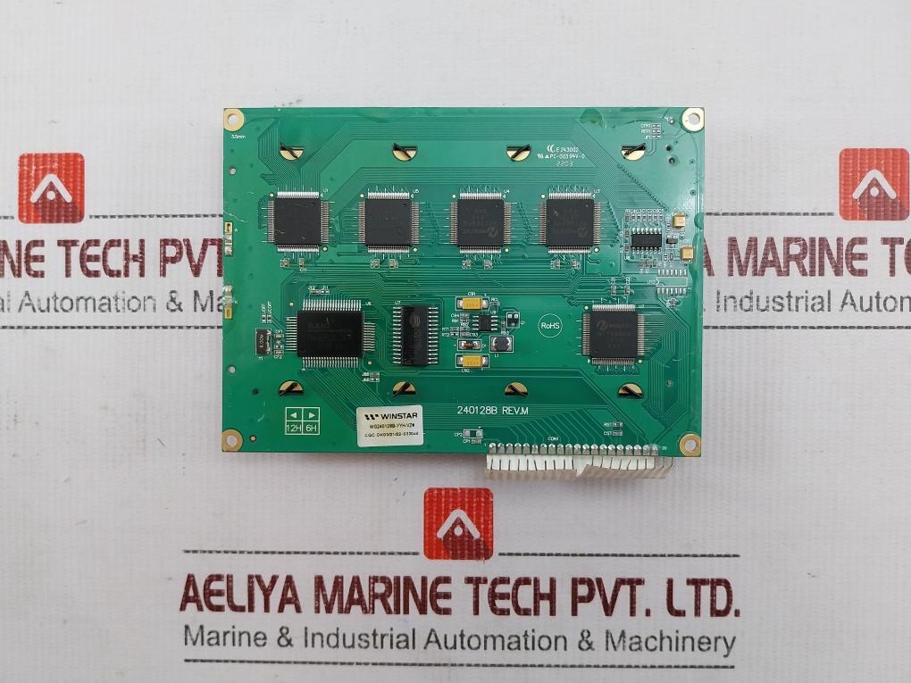 Winstar Wg240128b-Yyh-Vz# Graphic Lcd Module 94v - Image 4