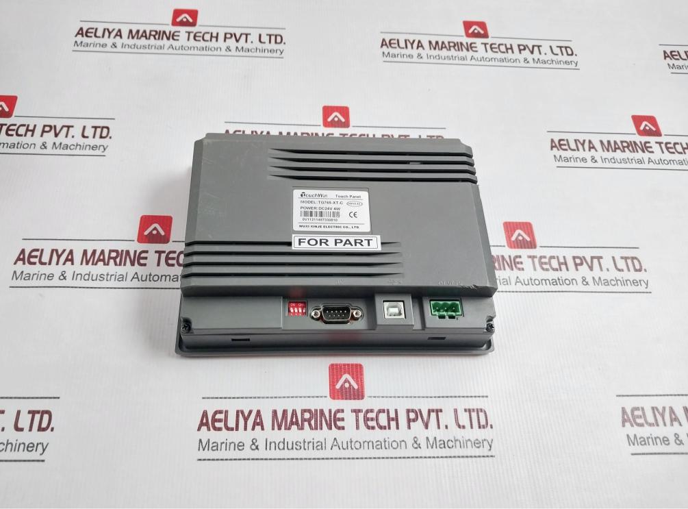 Xinje Tg765-Xt-C Human Machine Interface Touch Panel (Not Working) 24v - Image 4