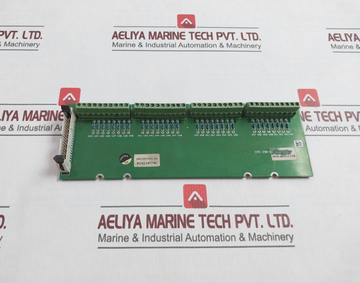Abb Cms-290-01 Analog Input Interface Pcb
