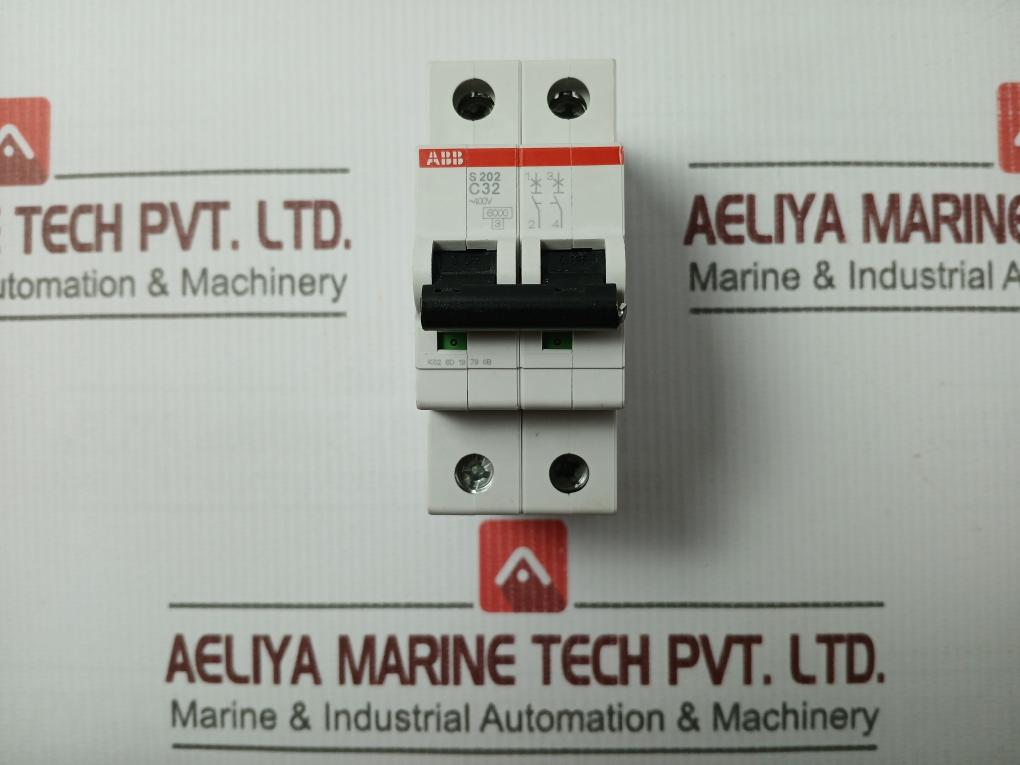 Abb S 202 C32 Miniature Circuit Breaker 32a
