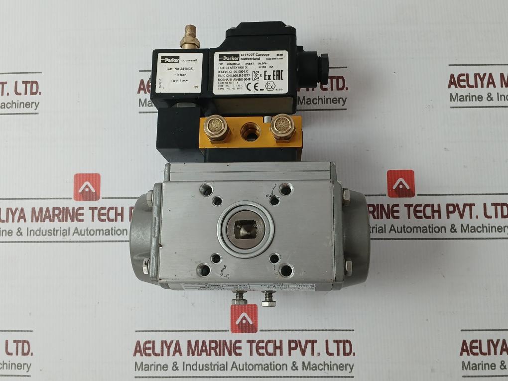 Air Torque Dr00030u Al Pneumatic Actuator 24v - Image 4