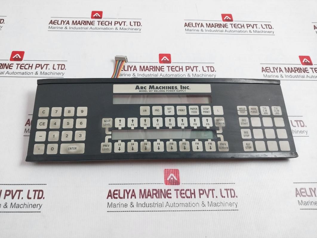 Arc Machines 207 Keypad For Welding Power Supply 94v