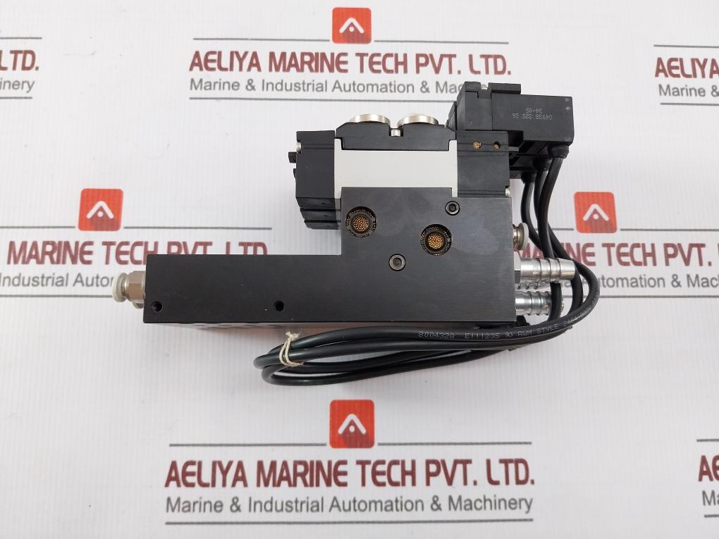 Bosch Rexroth R402000662 Pneumatic Valve System 24v - Image 3