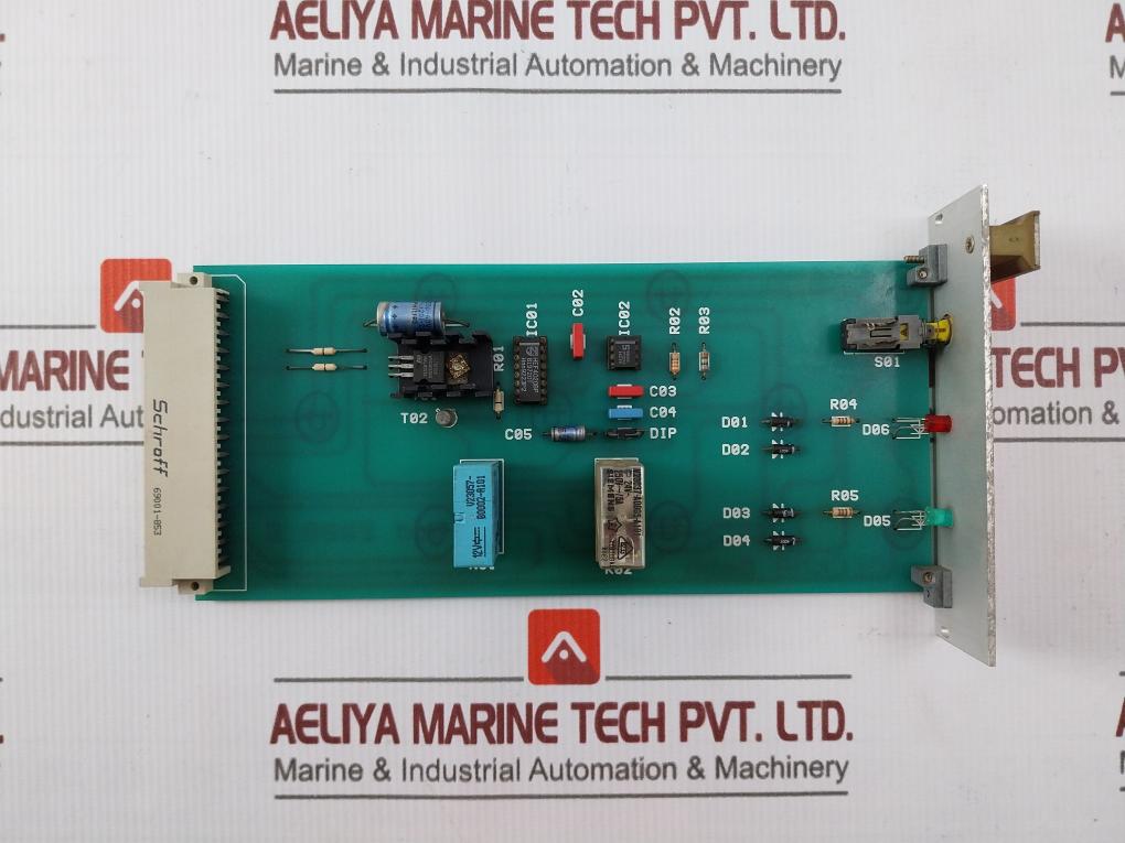 Deckma Mod. 2000. 6 Fire Alarm System Pcb Card