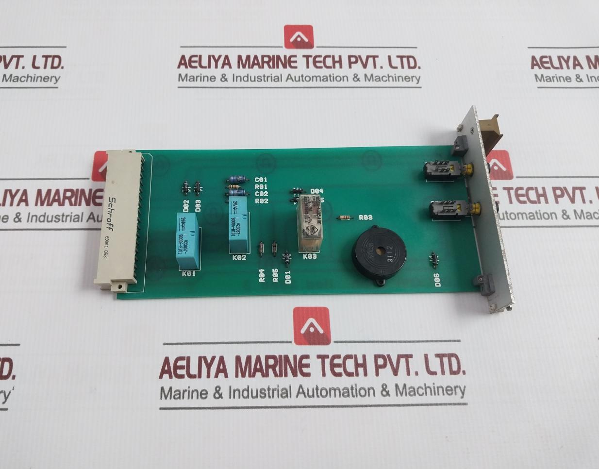 Deckma Mod. 2000.3 Fire Alarm System Pcb