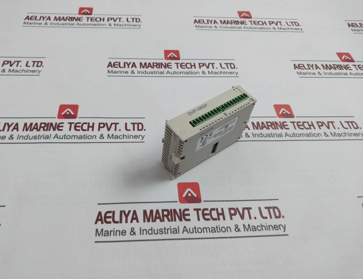 Delta Dvp08sp11r Programmable Logic Controller Expansion Module 250v - Image 3