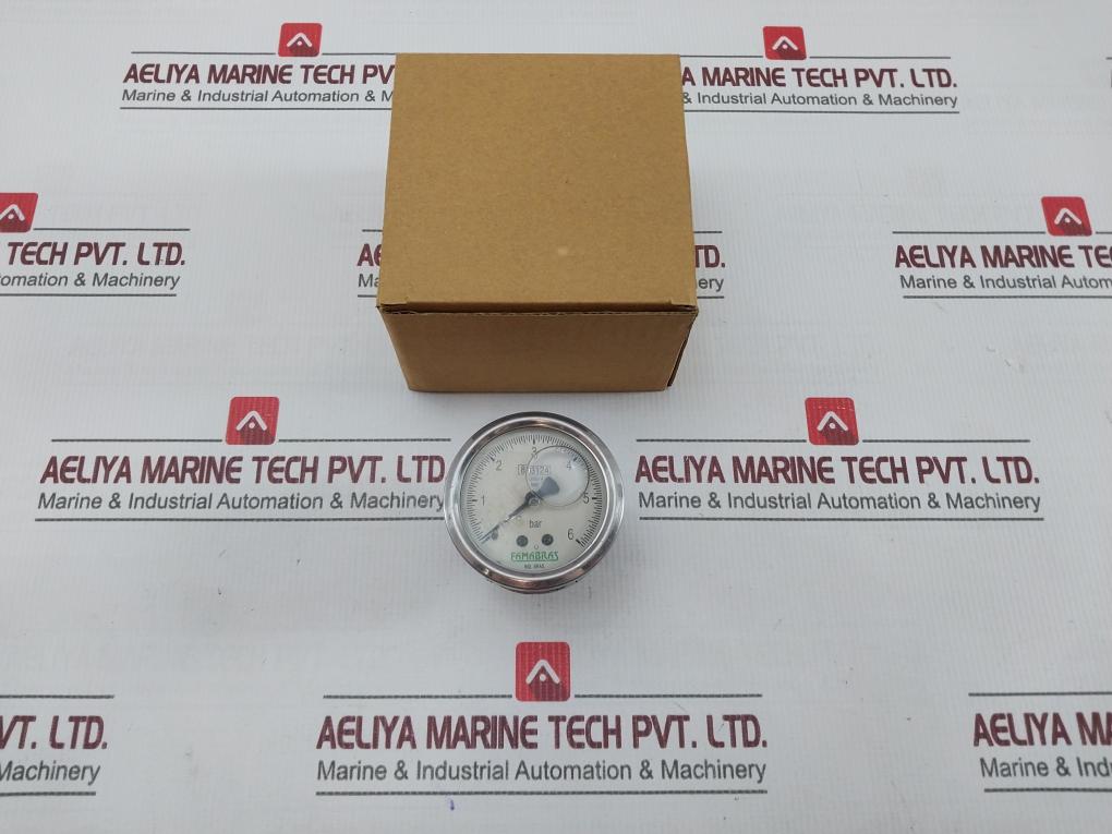 Famabras Nbr14105-1 Pressure Gauge 6 Bar