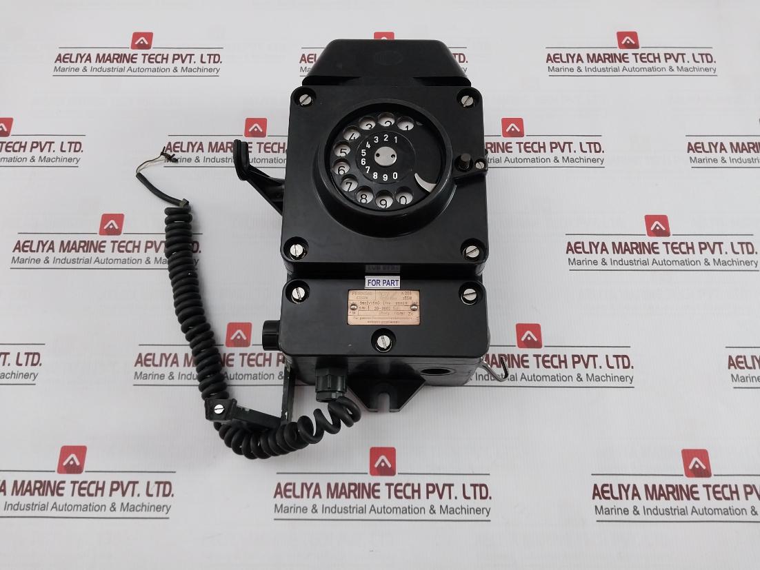 Fernsig Essen 9602 W Industrial Telephone With Rotary Dial (Not Working)