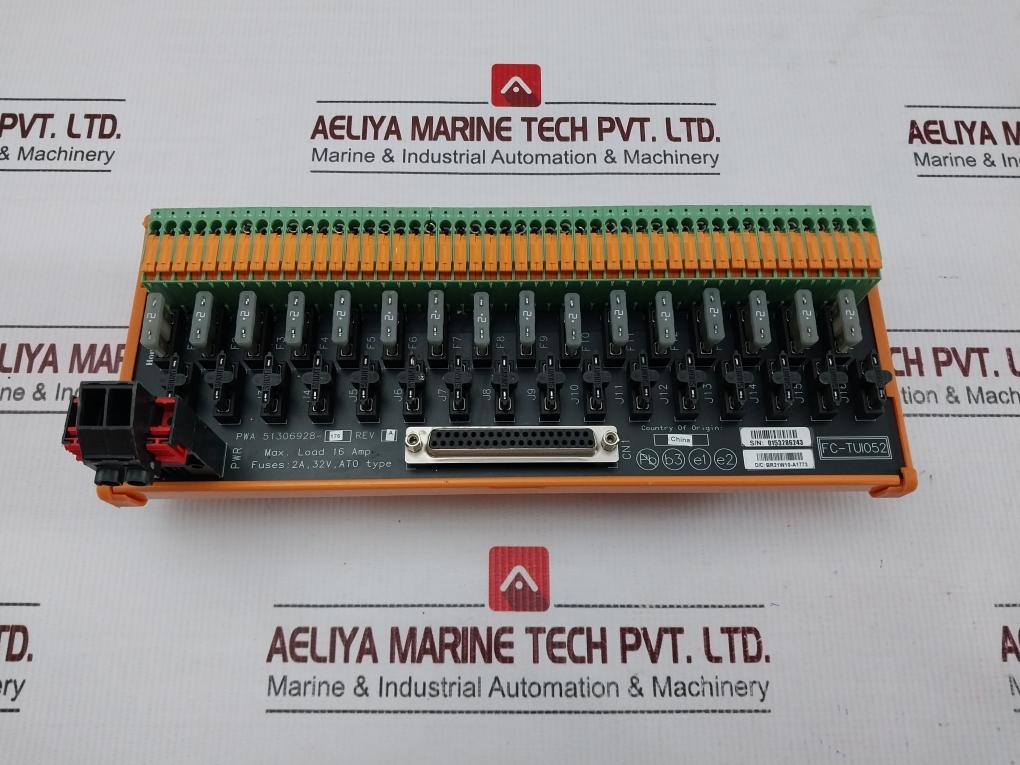Honeywell Fc-Tuio52 Fault-Tolerant Universal InputOutput Module 32v