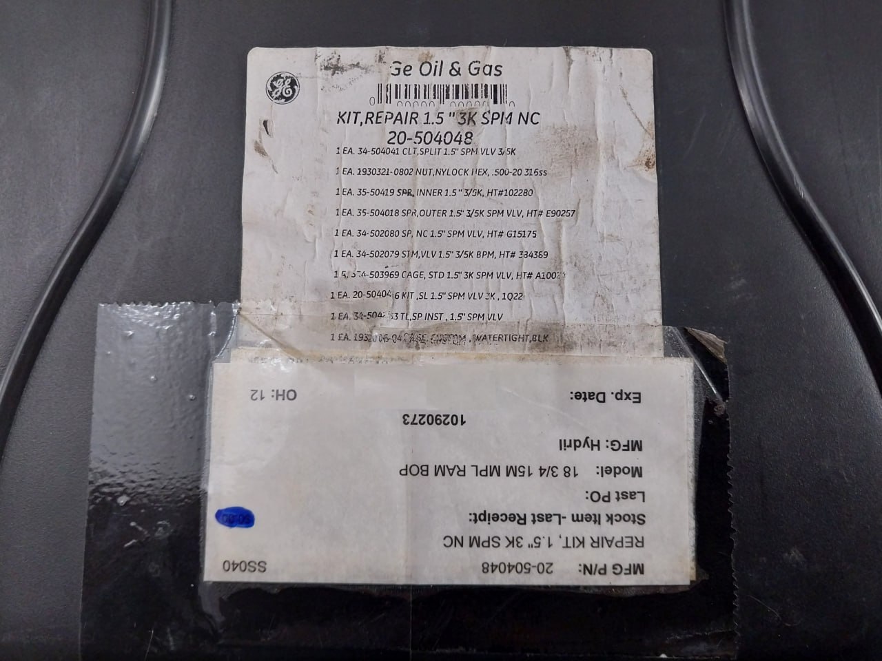 Hydril 20-504048 Repair Kit - Image 6