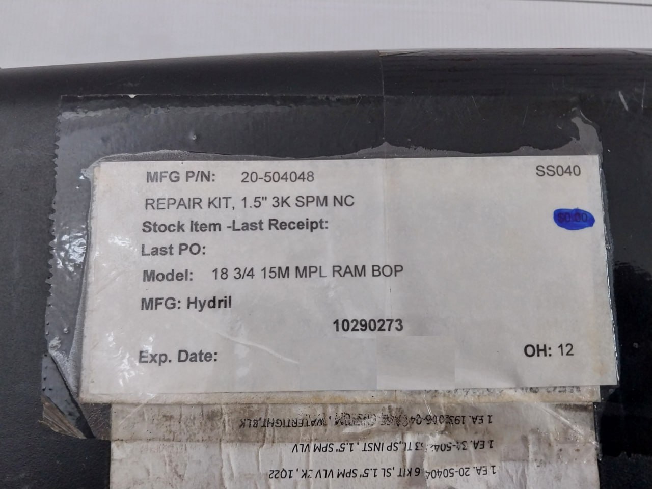 Hydril 20-504048 Repair Kit - Image 7