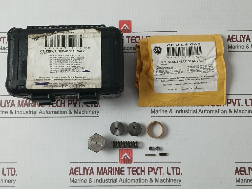 Hydril Aa443-Rk Shear Seal Valve Repair Assembly Kit