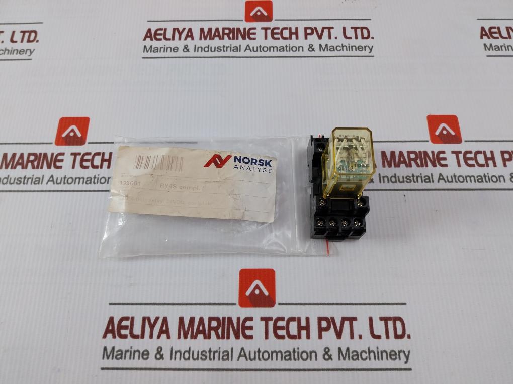 Idec Ry4s-Ul Dc24v Pole Miniature Relay With Base 300v