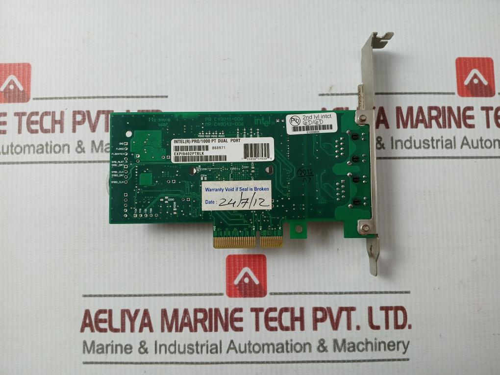 Intel C93606-002 Dual Port Server Adapter Pcb Board 94v - Image 4