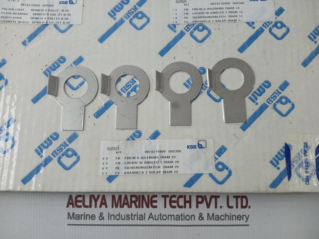 Ksb 42380125 Bearing Kit Danais Flange 16" - Image 3