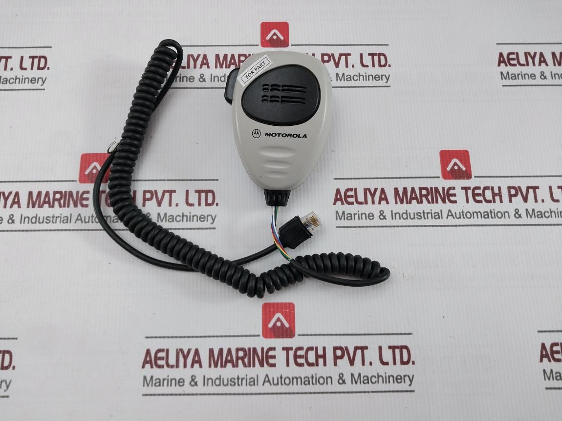 Motorola Aarmn4038 Heavy Duty Microphone For Professional Radio(Not Working)