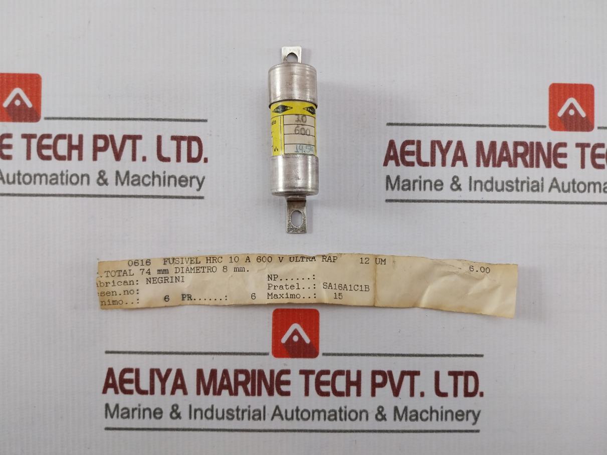 Negrini Sa16a1c1b Ultra-Fast Industrial Fuse 600v