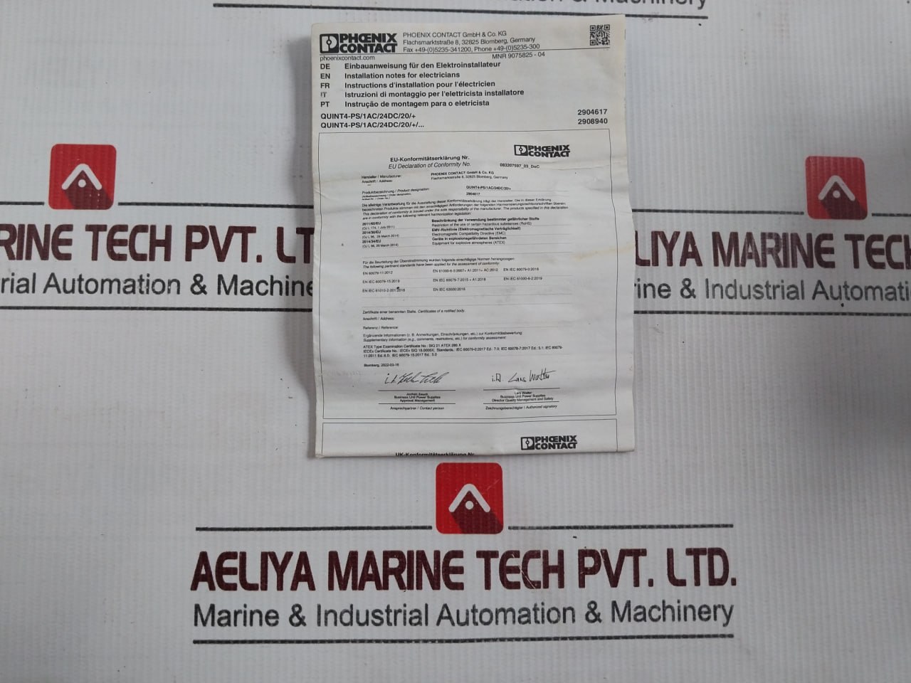 Phoenix Contact 2866776 Power Supply 240v - Image 5