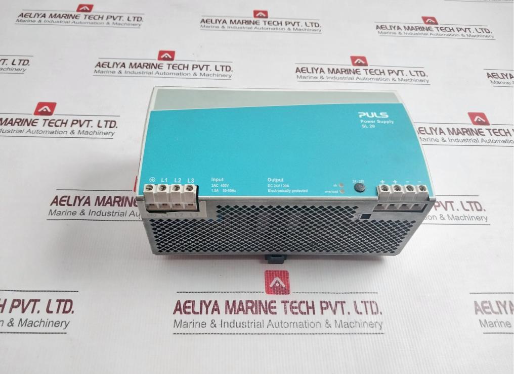 Puls Sl20.300 Din Rail Power Supply 400v