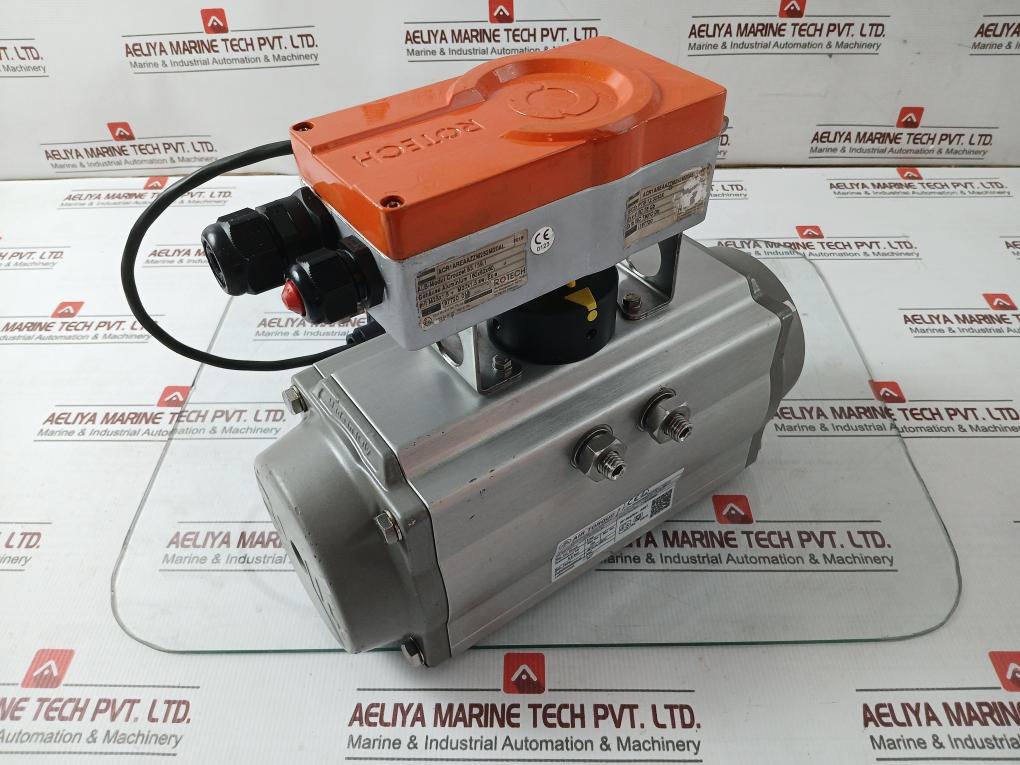 Rotech Acr1areaazzm252m20al Pneumatic Actuator Assembly 24v - Image 3