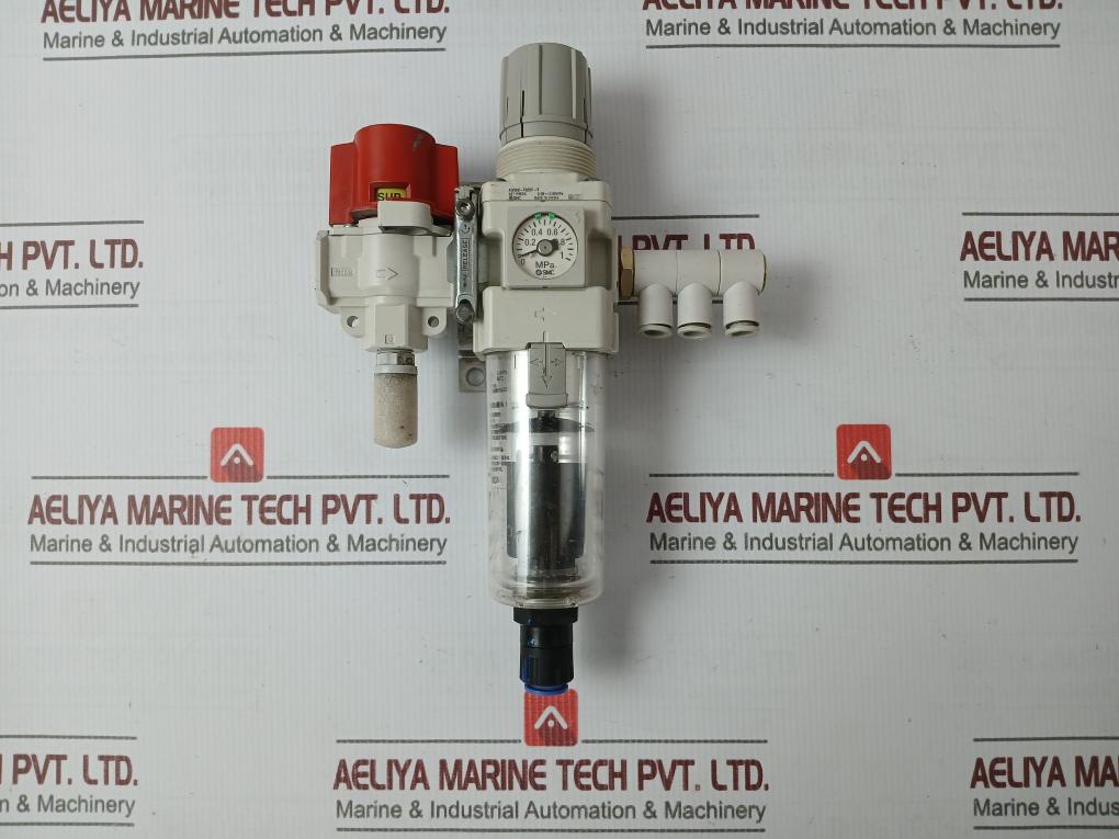 Smc Aw30k-F02de-B Filter Regulator 60˚C