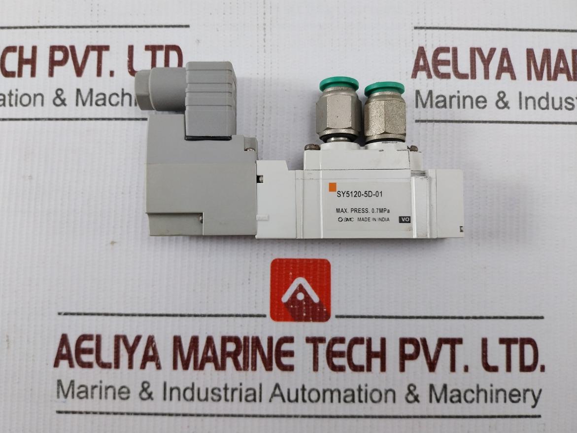 Smc Sy5120-5d-01 Solenoid Valve 24v