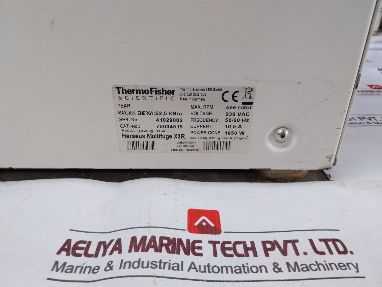 Thermo Scientific 75004515 Centrifuge 230 V - Image 7