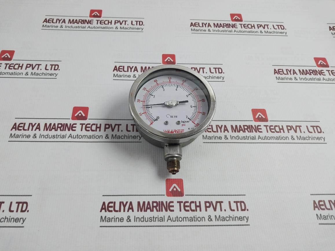 Waaree Ss 316 Pressure Gauge