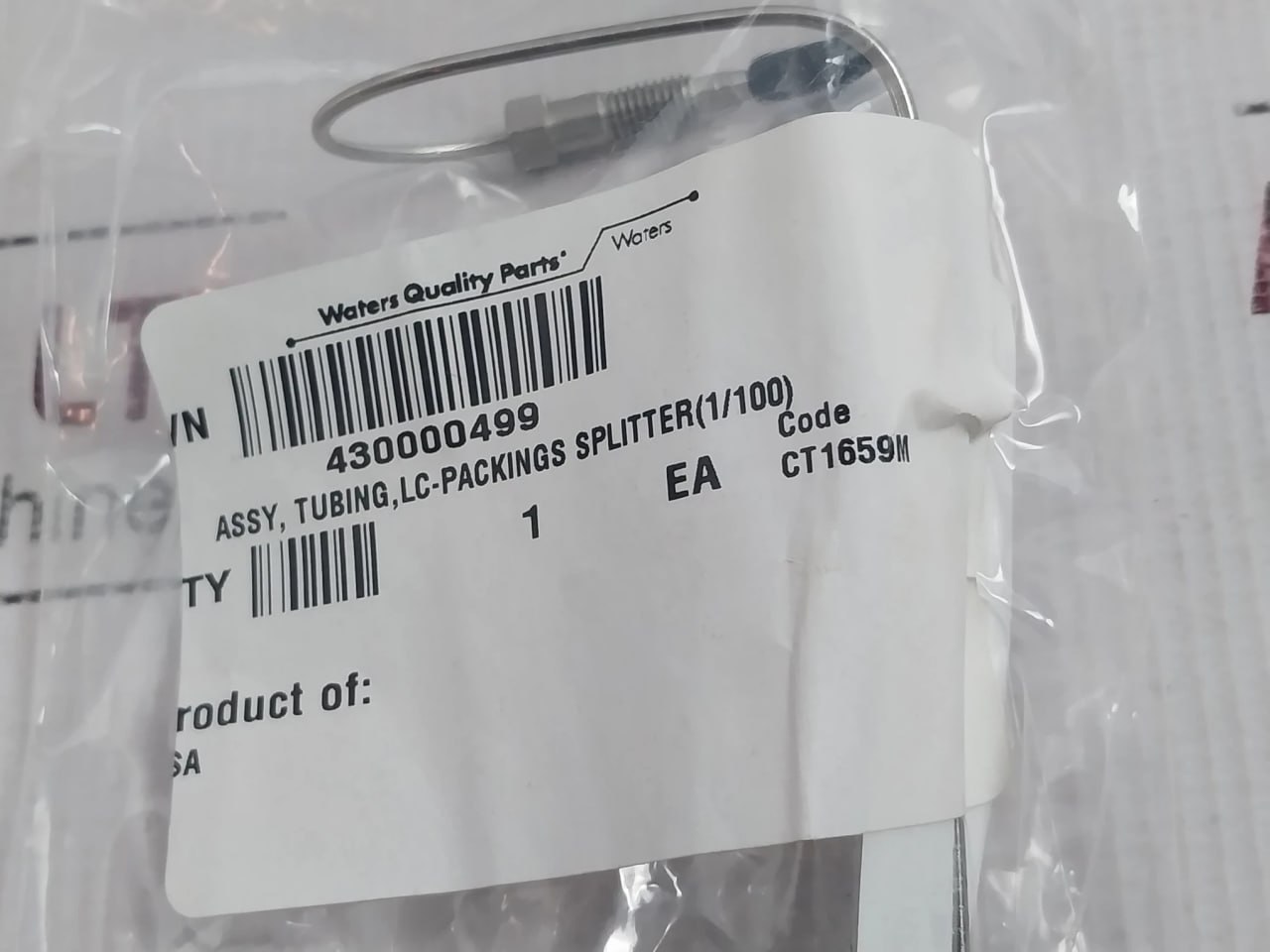 Waters 700001564 Tubing & Splitter Assembly Kit For Hplc System - Image 12