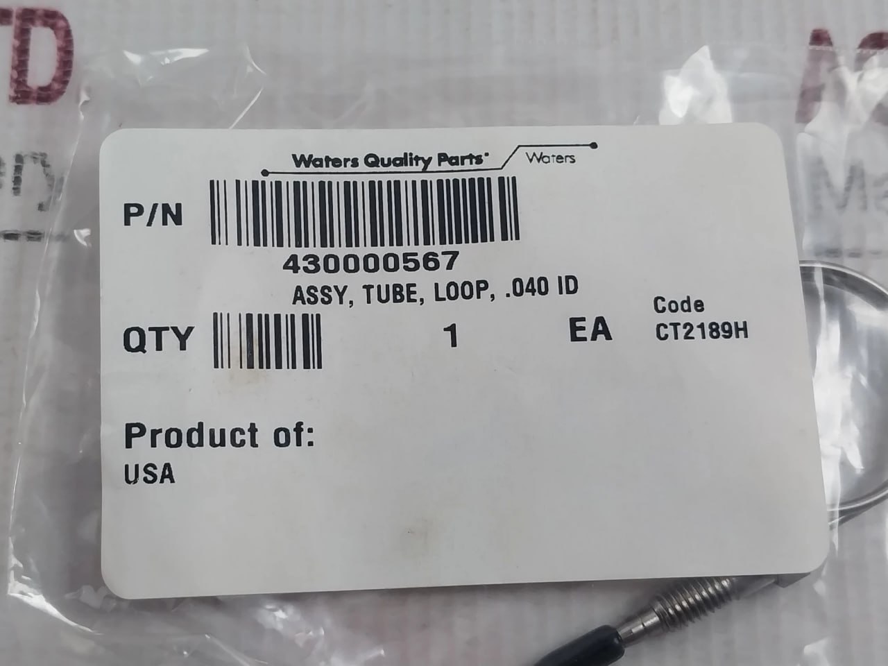 Waters 700001564 Tubing & Splitter Assembly Kit For Hplc System - Image 13