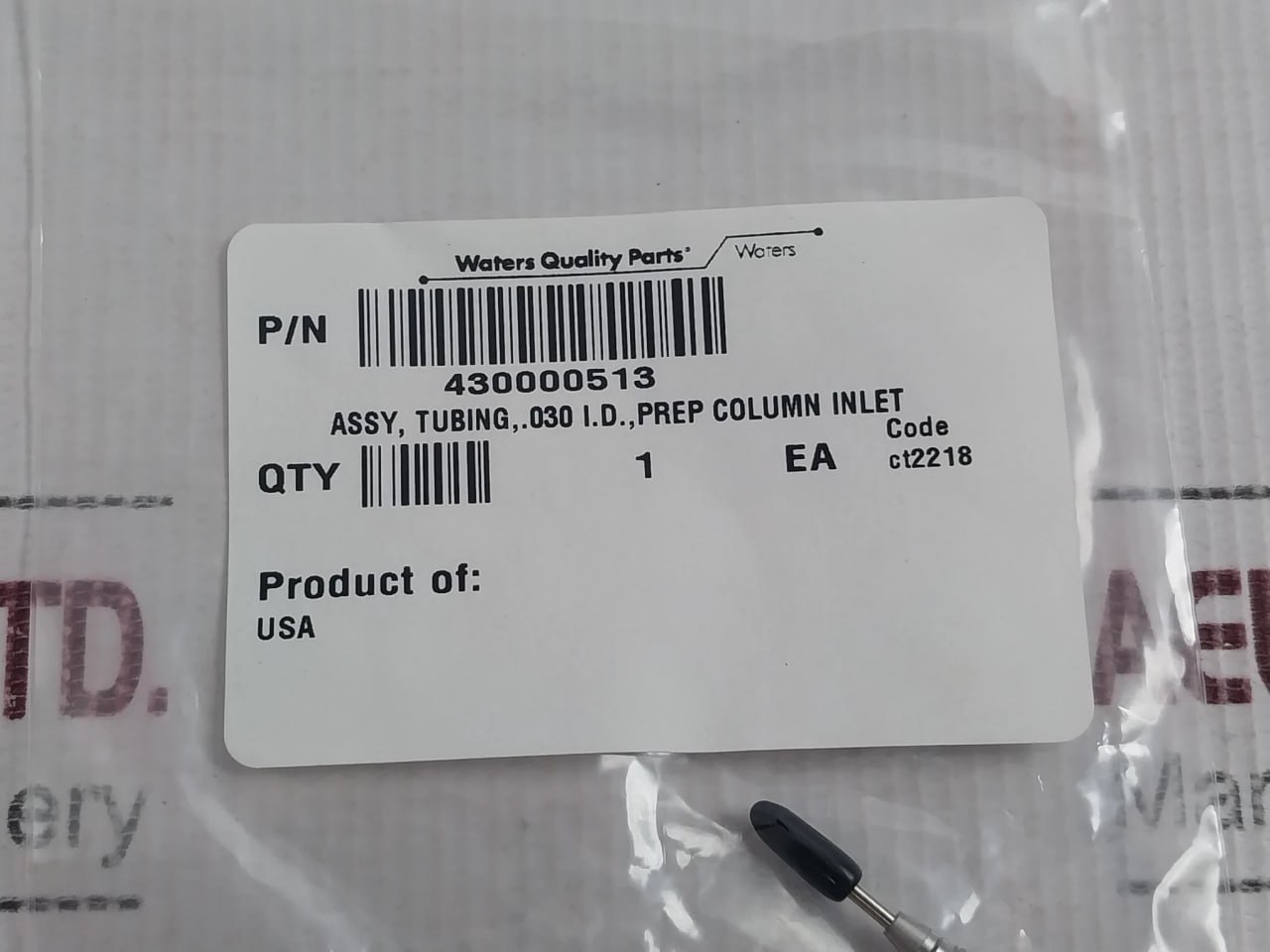 Waters 700001564 Tubing & Splitter Assembly Kit For Hplc System - Image 15