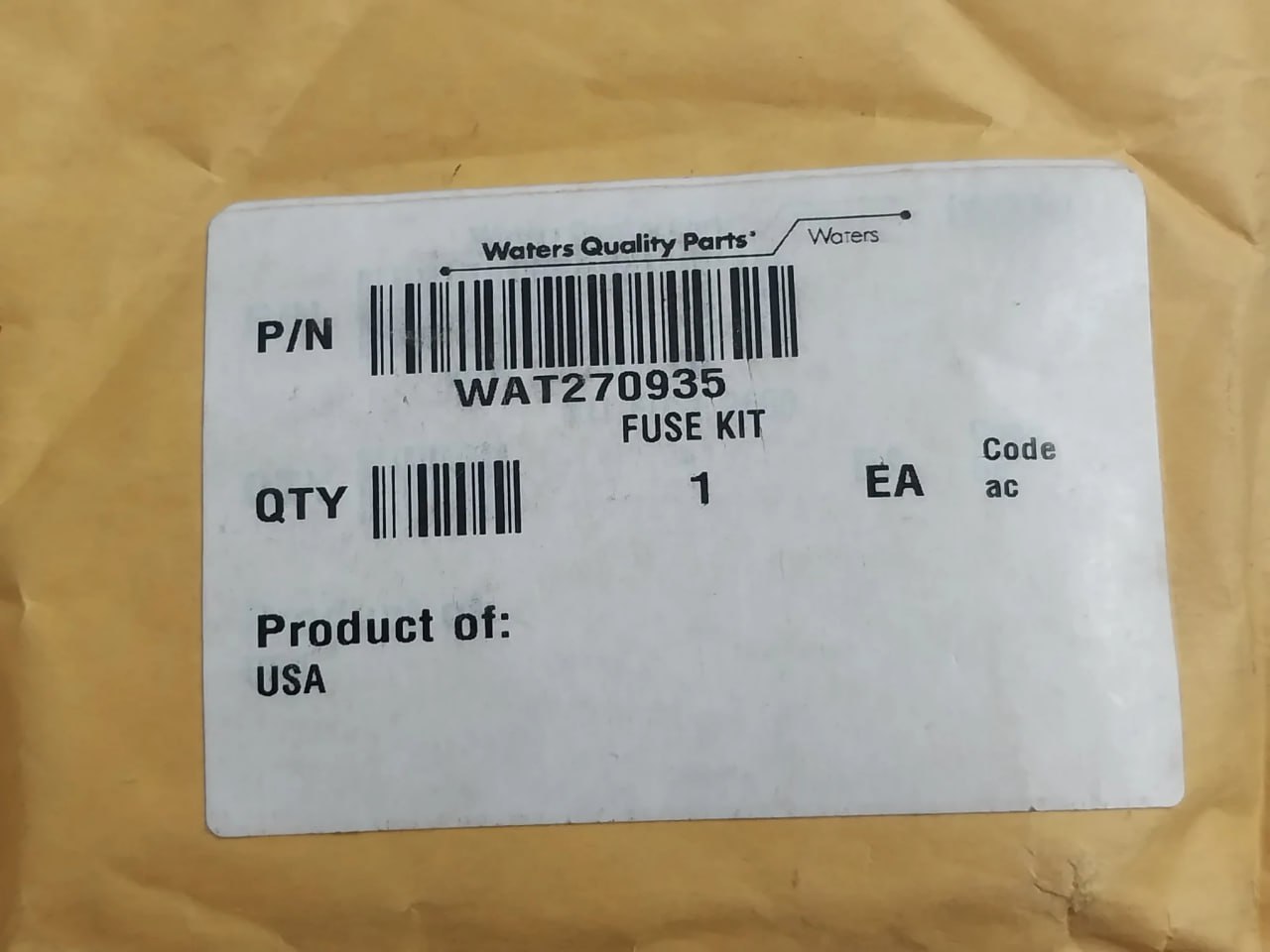 Waters 700005531 Assembly Cable, Ch-30a Door Switch - Image 7