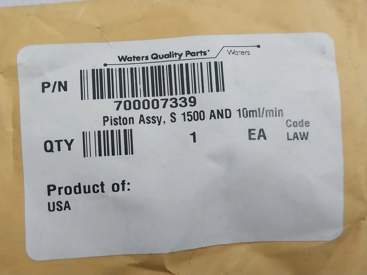 Waters 700007339 Piston Assy - Image 7