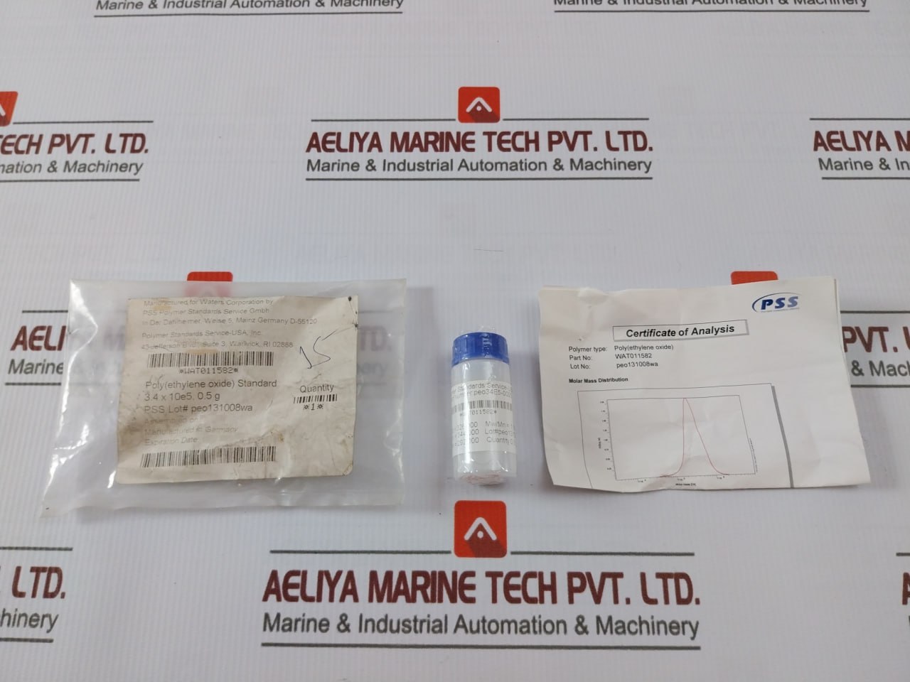 Waters Wat011582 Certified Clear Glass With Cap