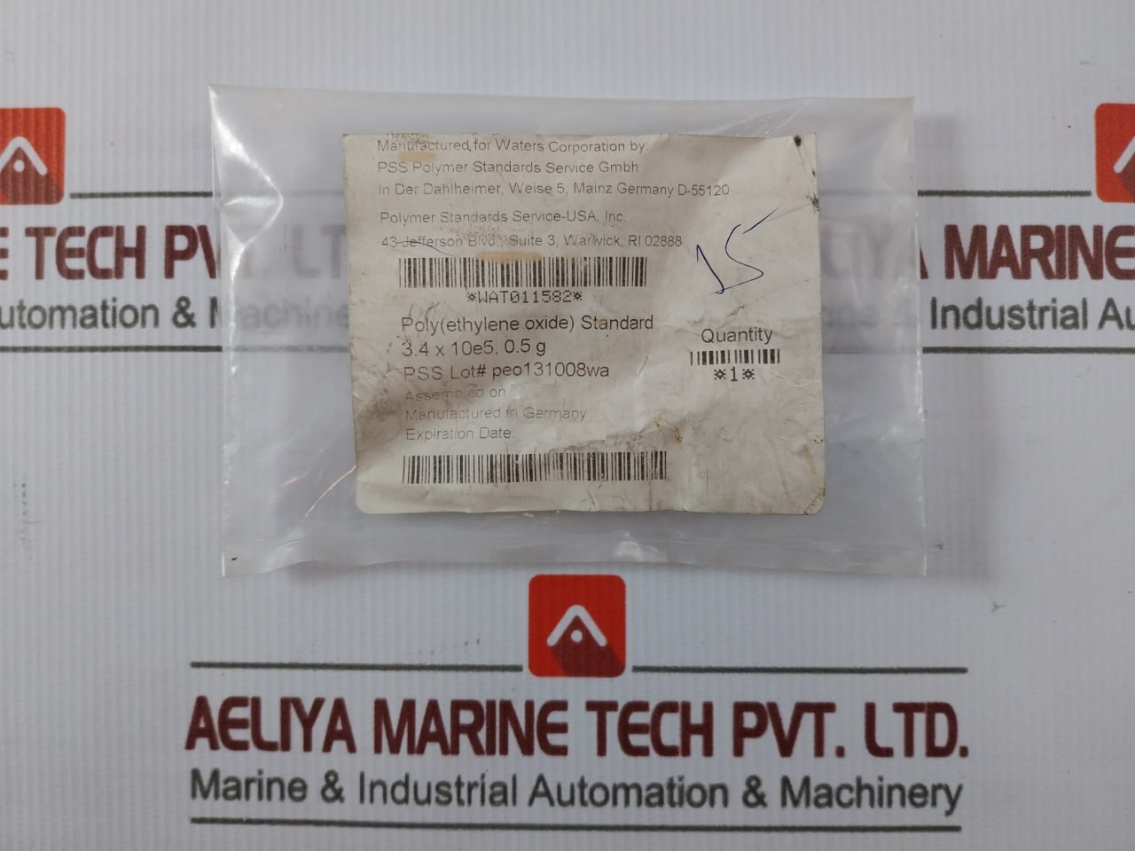 Waters Wat011582 Certified Clear Glass With Cap - Image 3