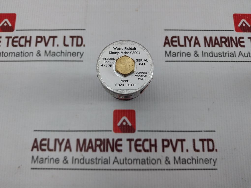 Watts Fluidair R374-01cp Miniature Air Pressure Regulator - Image 4
